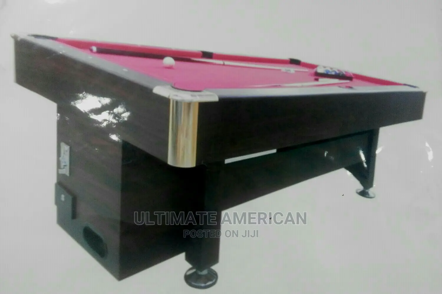 Dubai Coin Snooker Table 8fit by 4fit Wit Ful Accessories