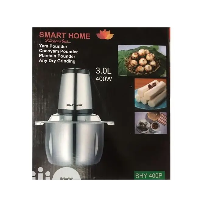 Smarthome Yam Pounder, Tiger Nut Grinder Any Dry Things 3L