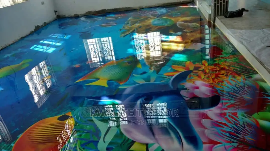 3D Epoxy Flooring/Countertop Epoxy