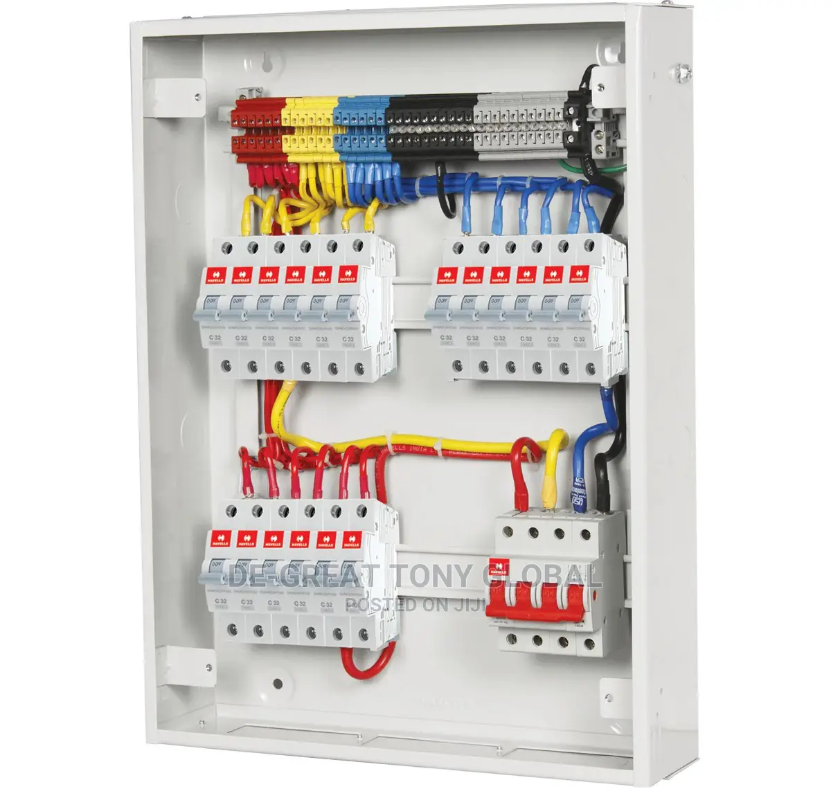 D4 3phase Havells Distribution Board