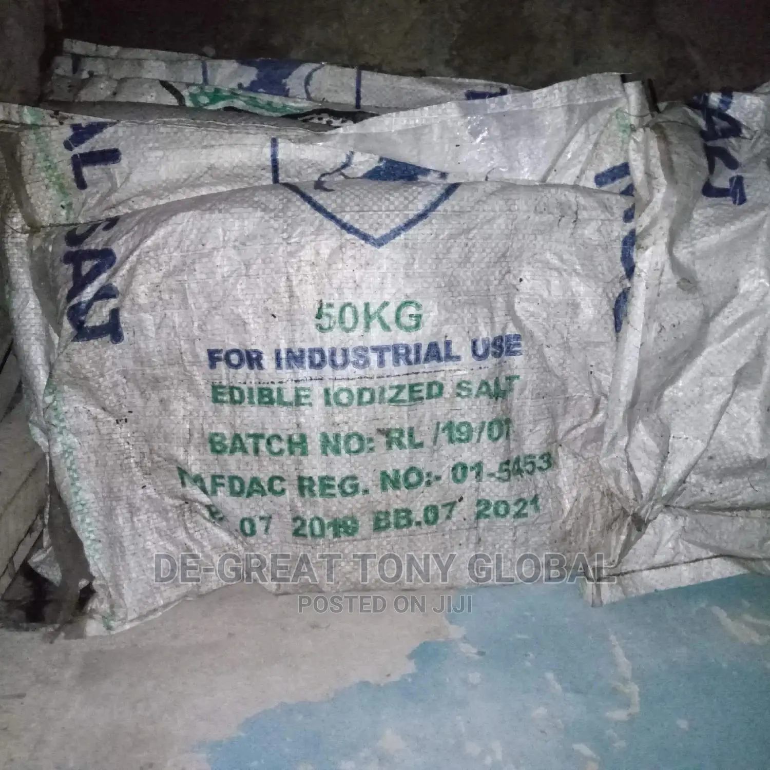 Industrial Ionized Salt