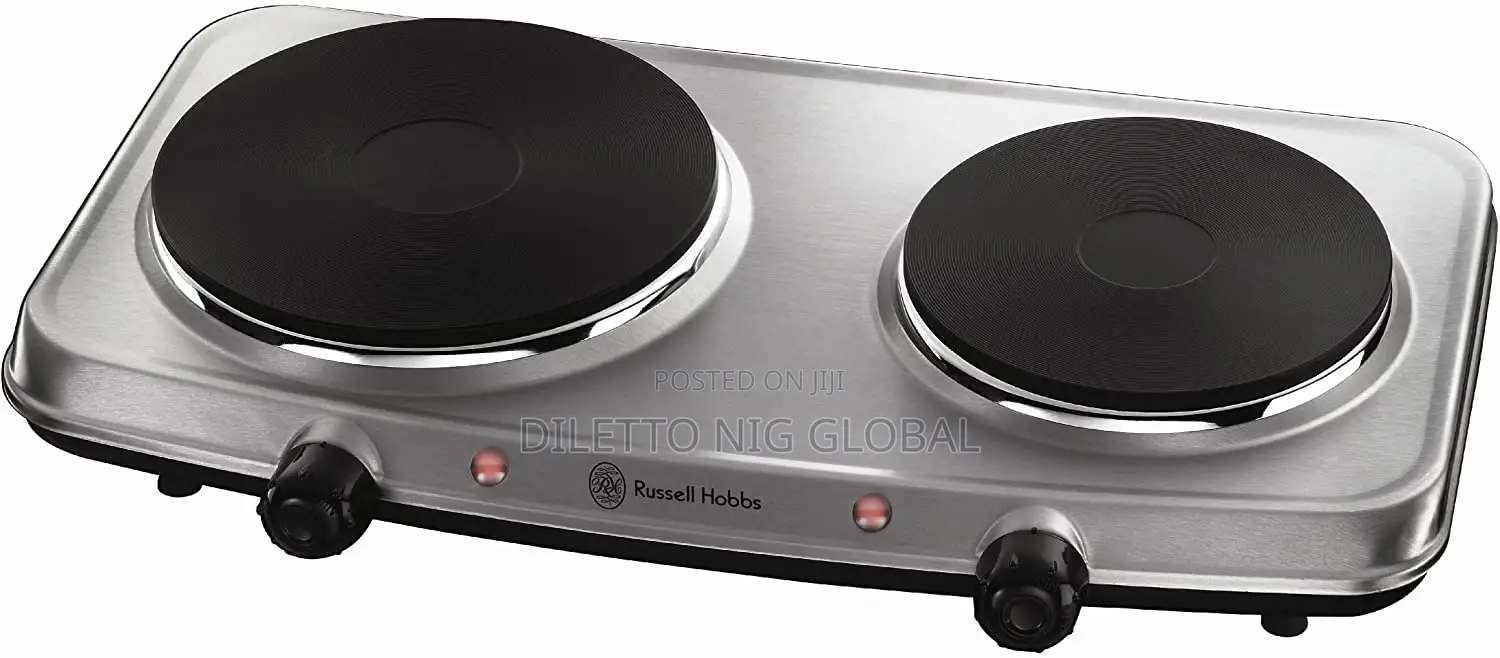 Russell Hobbs 2 Plate Mini Hot Plate Hob 15199