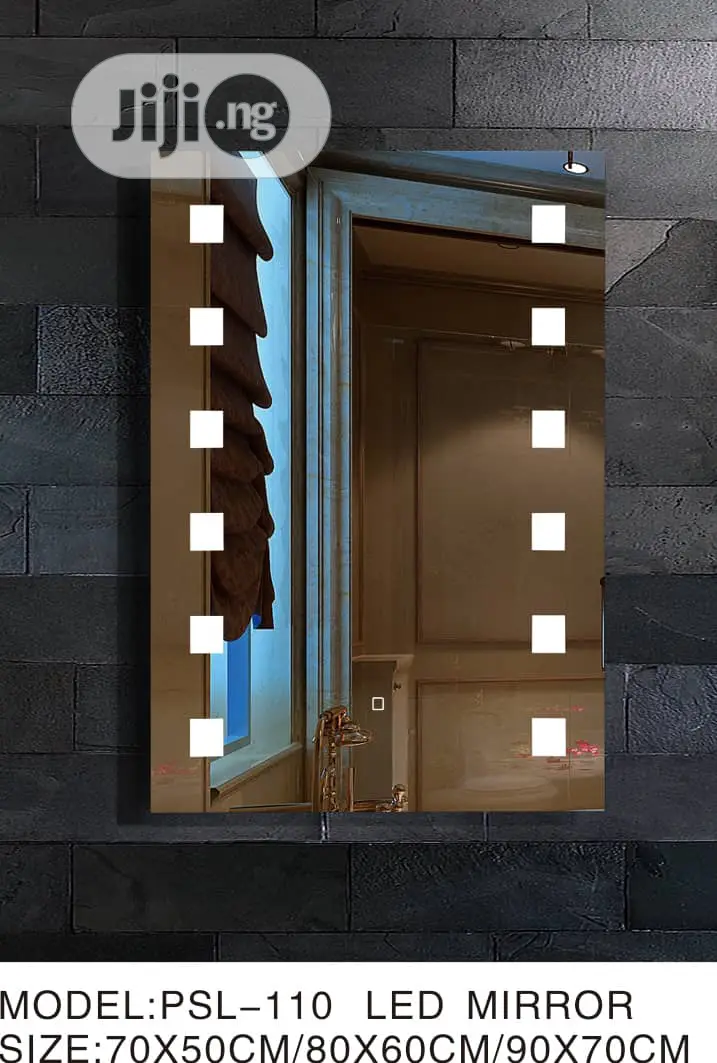 Executive Wall Mounted LED Dressing Mirror.