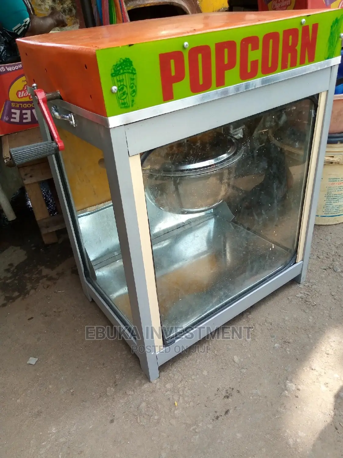 Gas Popcorn Machine 8