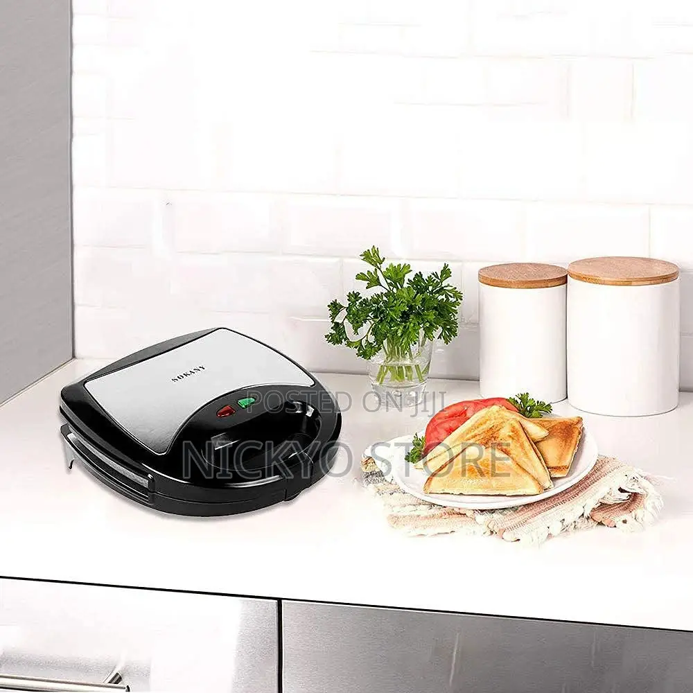 Sokany 3 In 1 Sandwish, Waffle And Toast Bread Maker