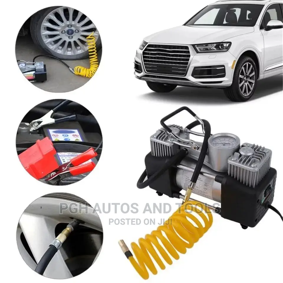 Double Compressor Tyre Pump