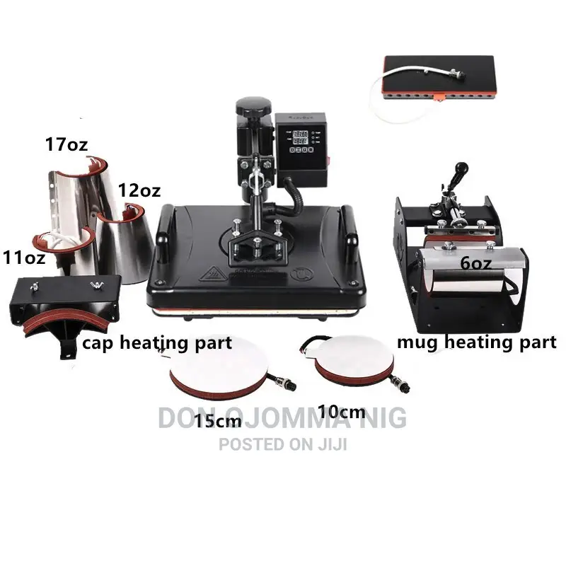 9 in 1 Heat Transfer Machine With Pen