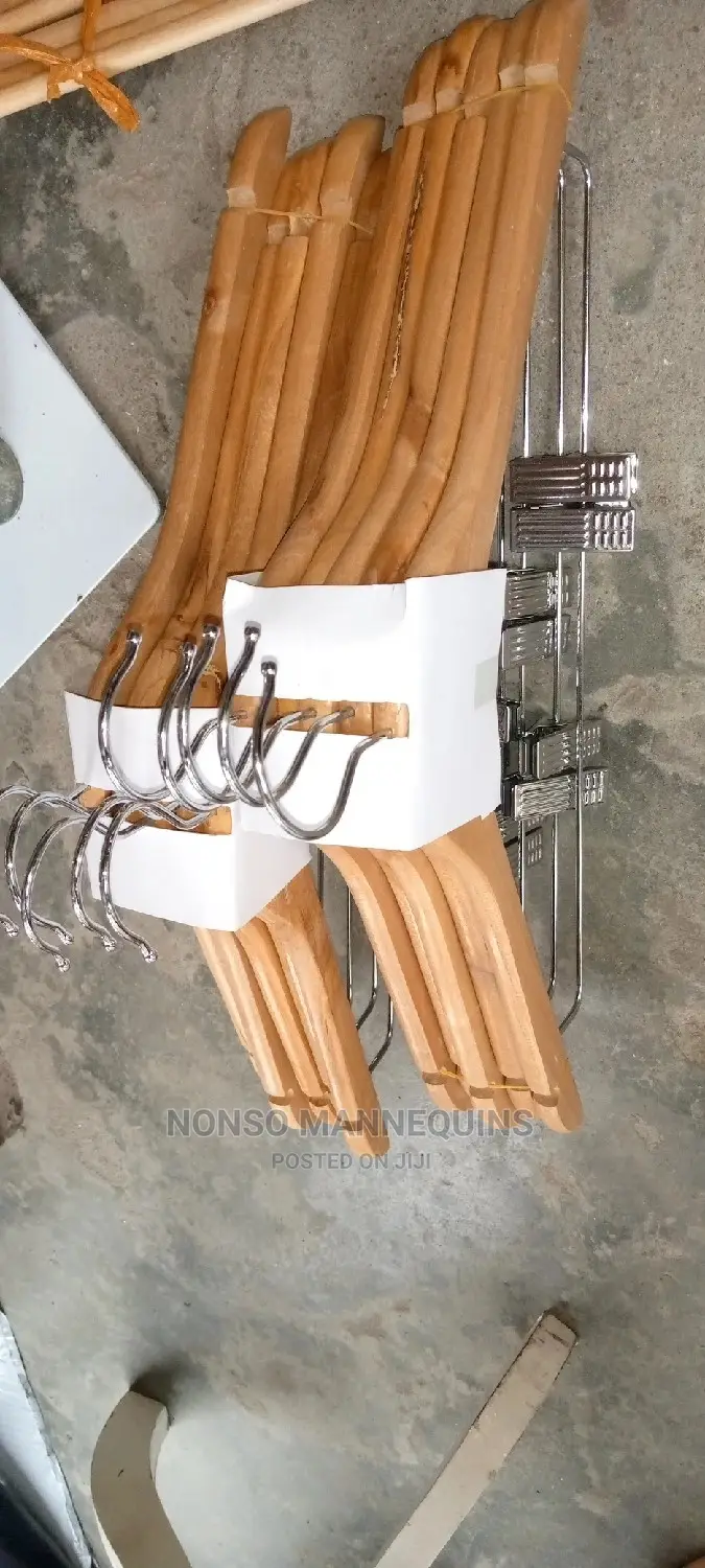 Woodn Clip Hangers for Skirts Trousers