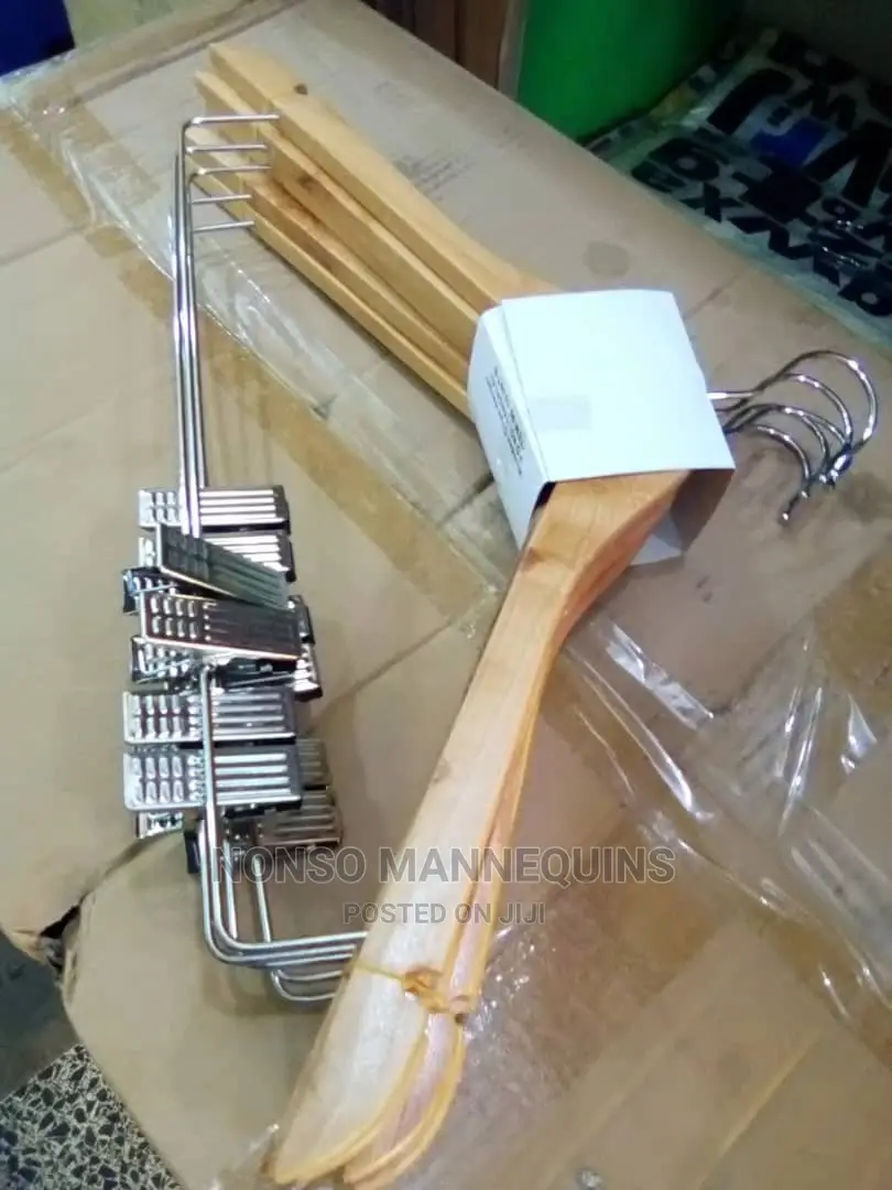 Woodn Clip Hangers for Skirts Trousers