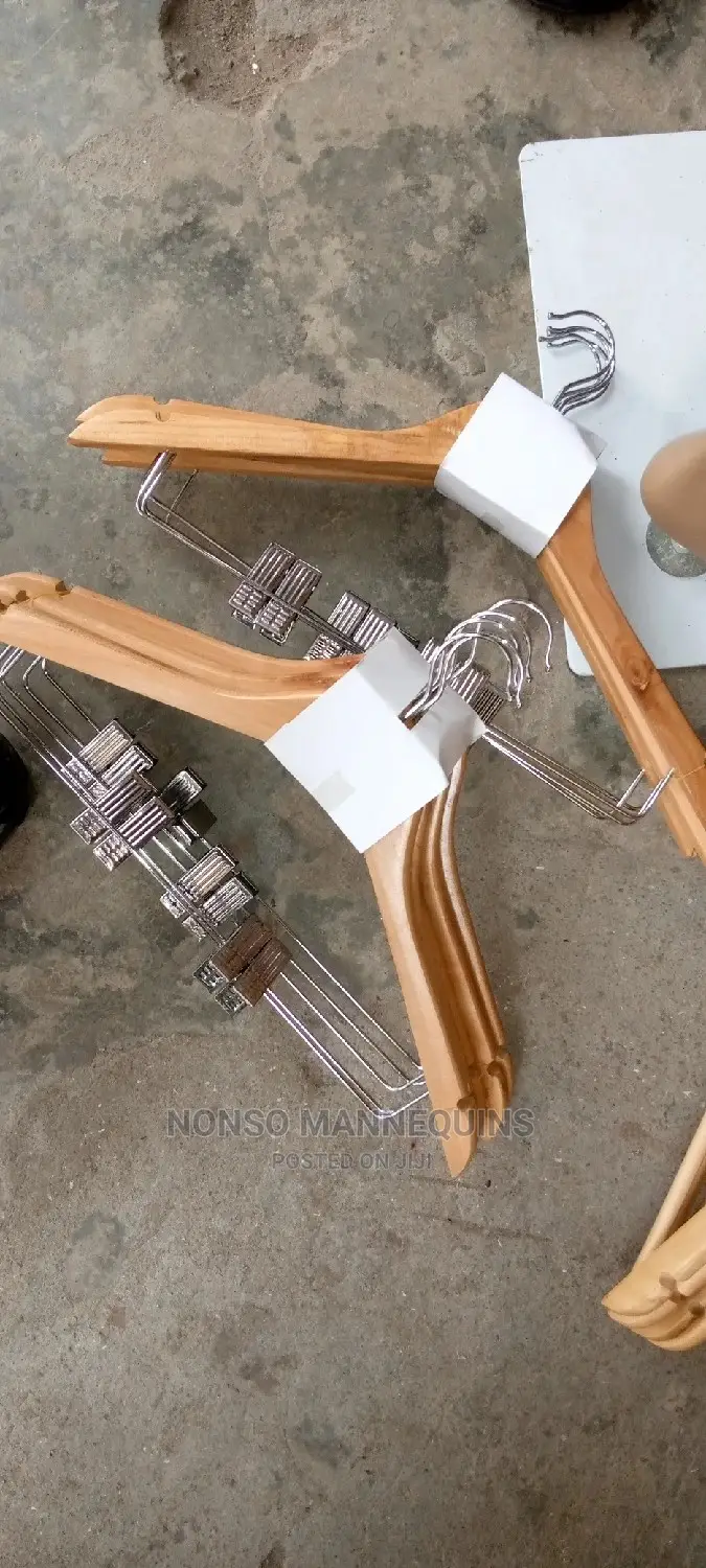 Woodn Clip Hangers for Skirts Trousers