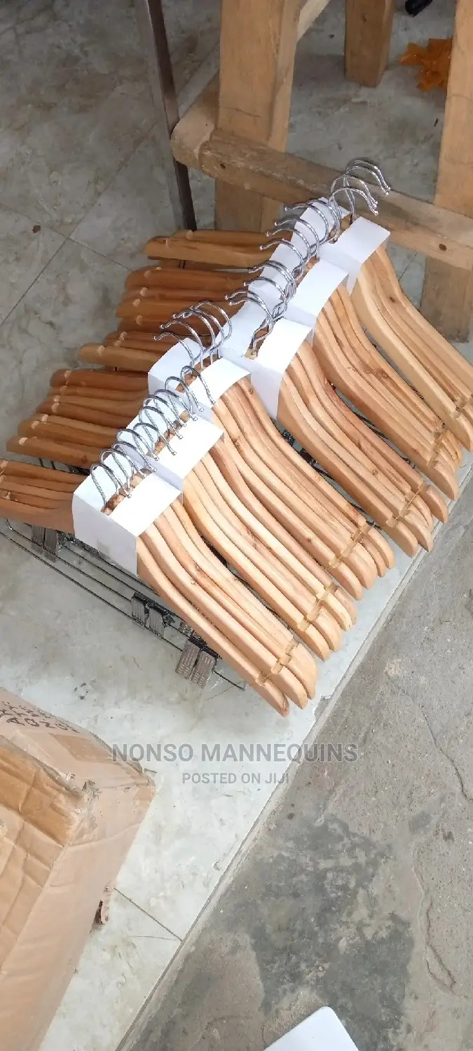 Woodn Clip Hangers for Skirts Trousers
