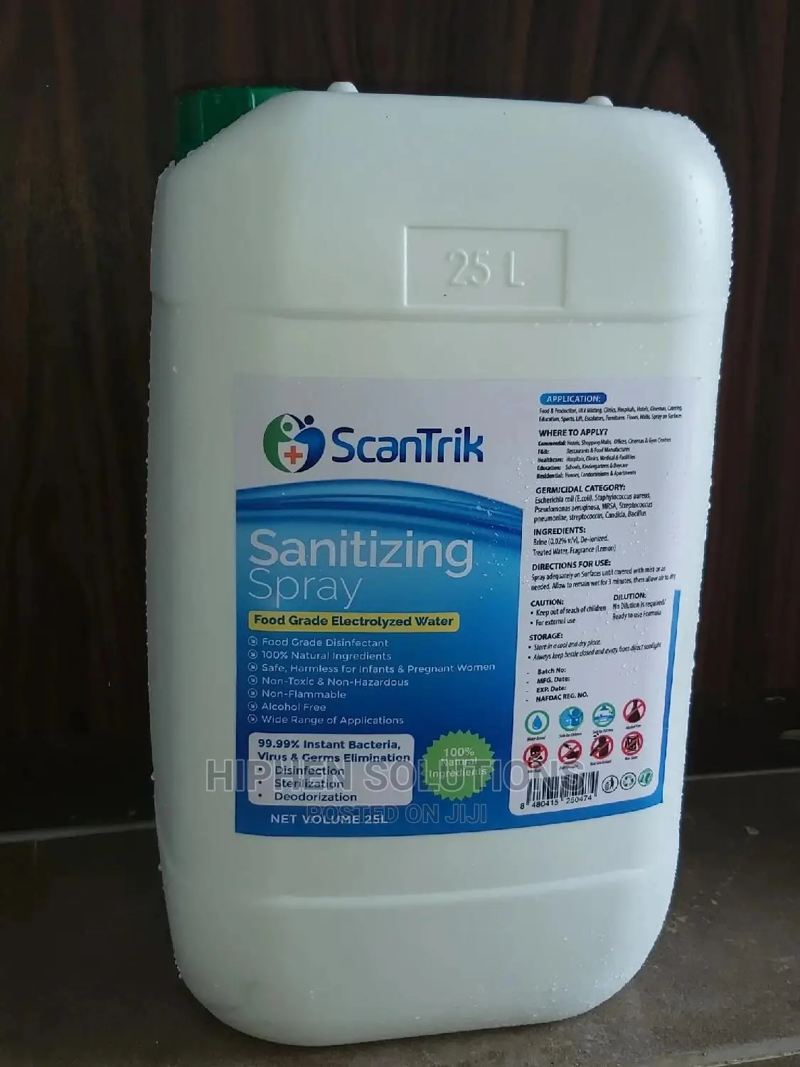 Alcohol Free Sanitizer
