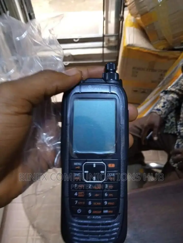 Original Icom Ic-A25ce VHF Radio Message