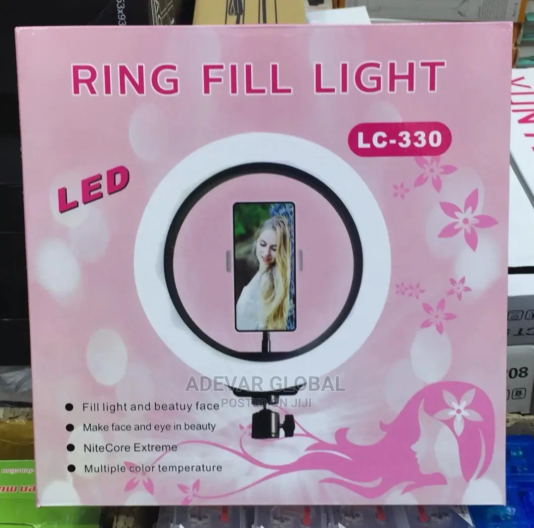 12 Inches Led Ring Light With Stand and Phone Holder