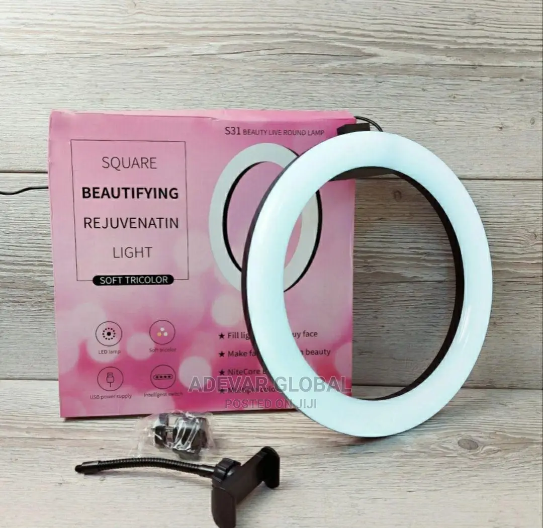 12 Inches Led Ring Light With Stand and Phone Holder