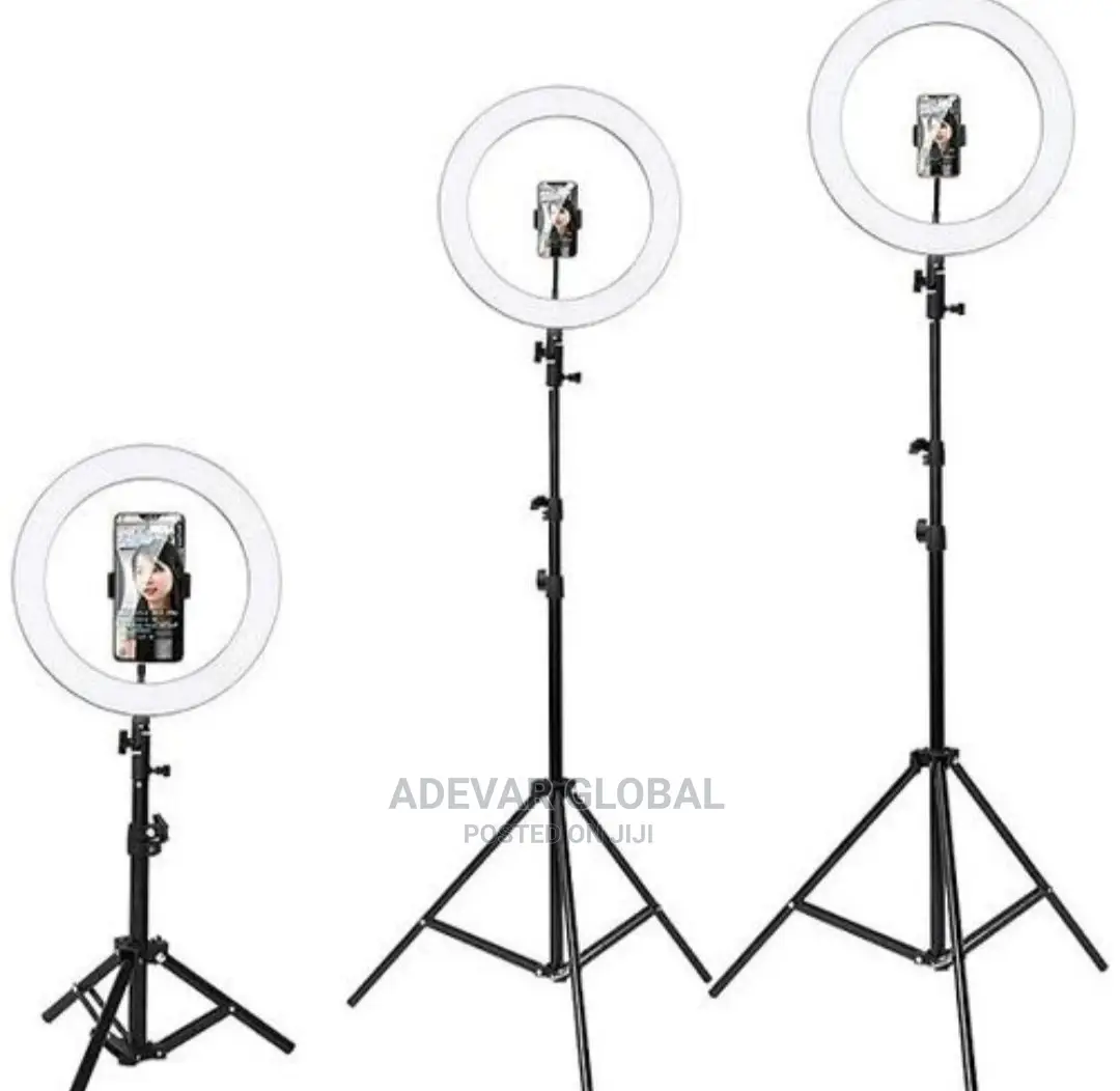 12 Inches Led Ring Light With Stand and Phone Holder