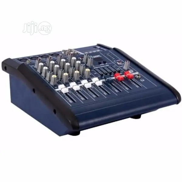 Powered 4 Channels Mixer Amp With Bluetooth and USB Port