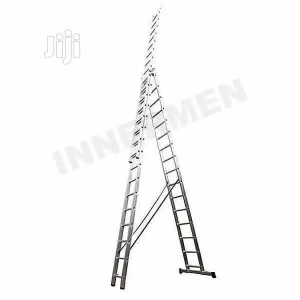 45- Foot Heavy Duty 3section Aluminim Extension Ladder- 3*16