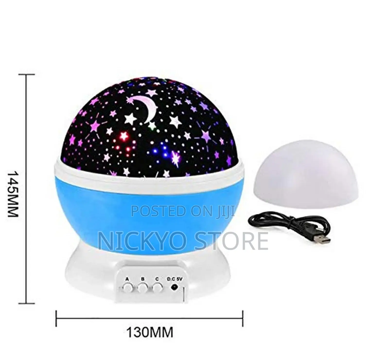 Romantic Star Dream Rotating Projection Lamp