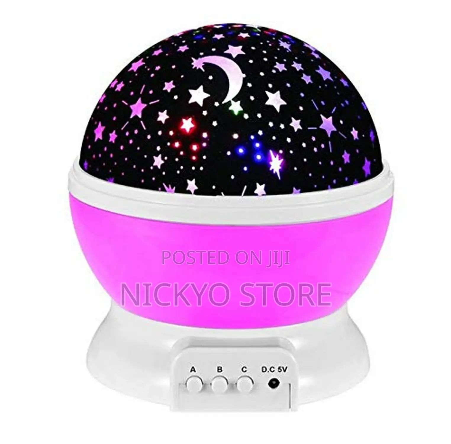 Romantic Star Dream Rotating Projection Lamp