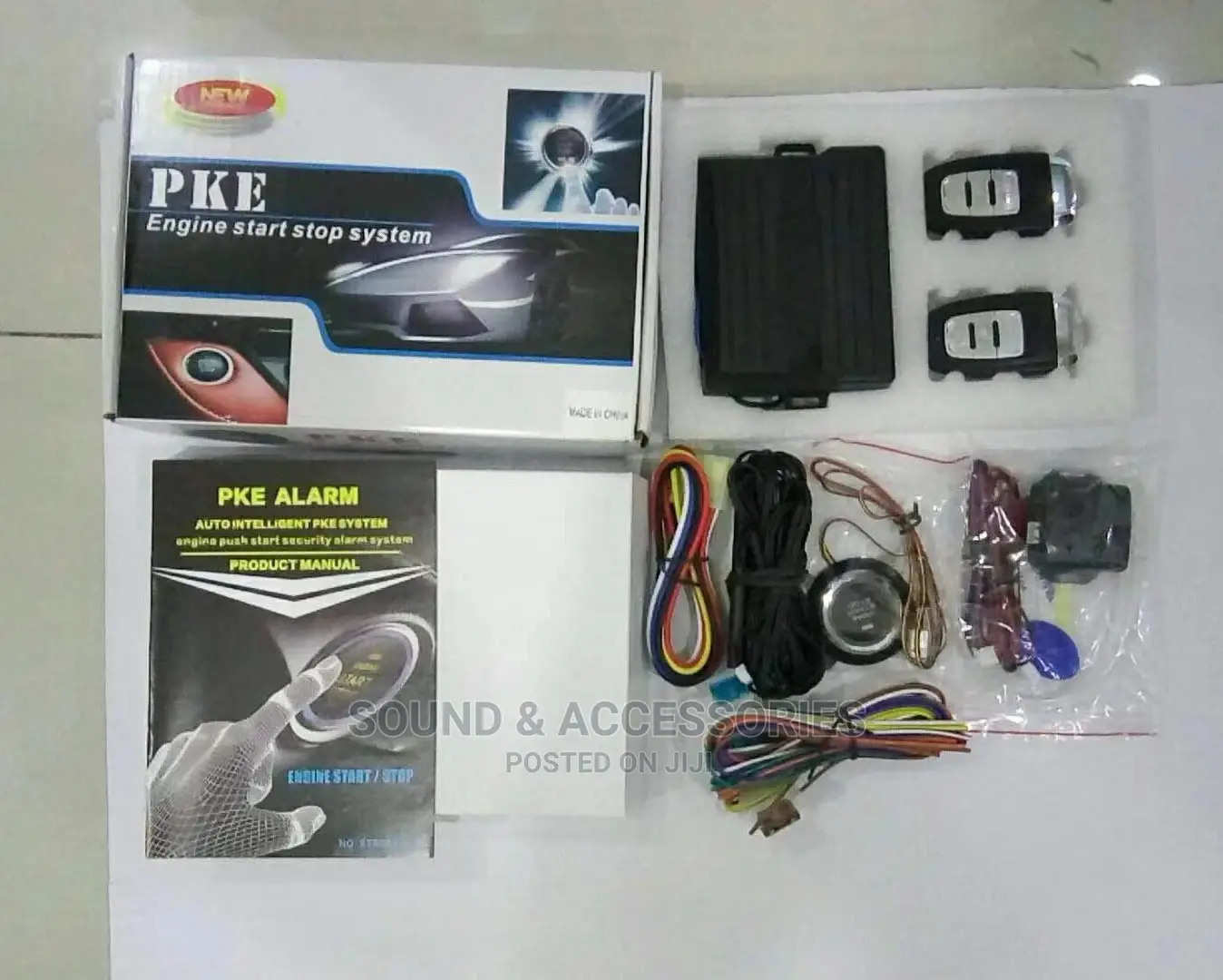 Universal Push Start Keyless Entry System