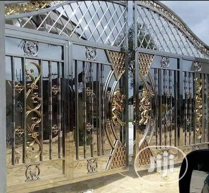 Modern Stainless Steel Gate