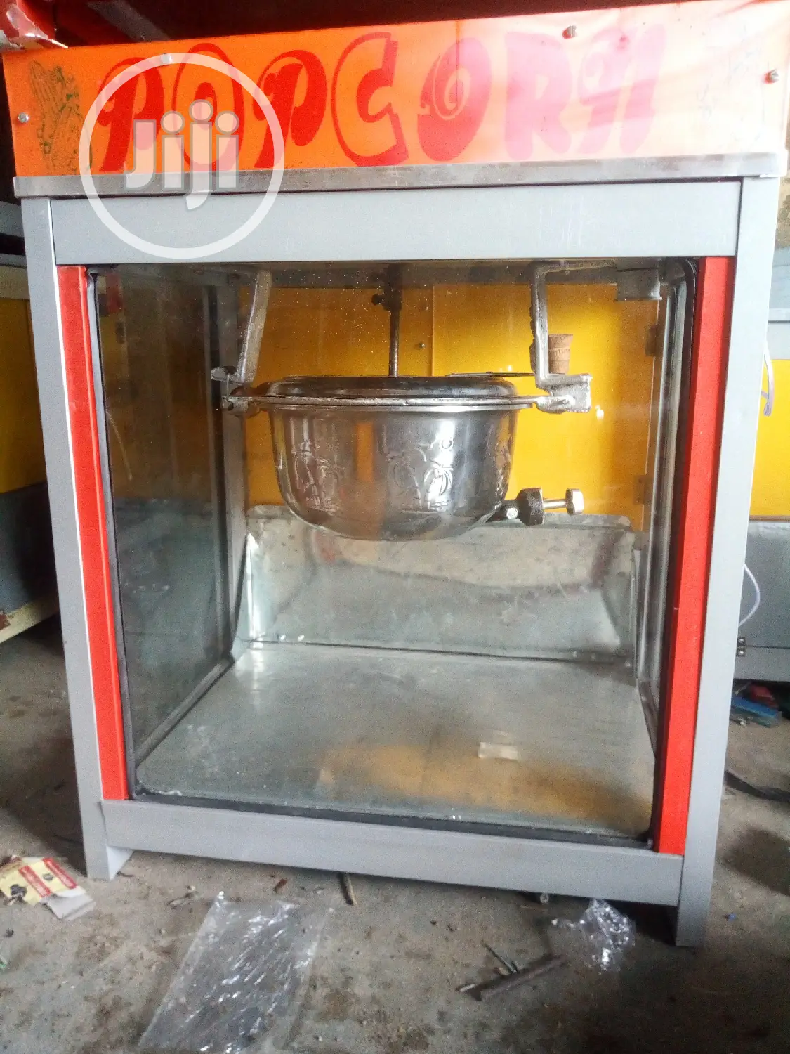 New Gas Popcorn Machine