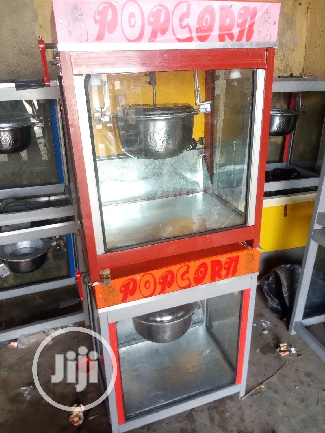 New Gas Popcorn Machine