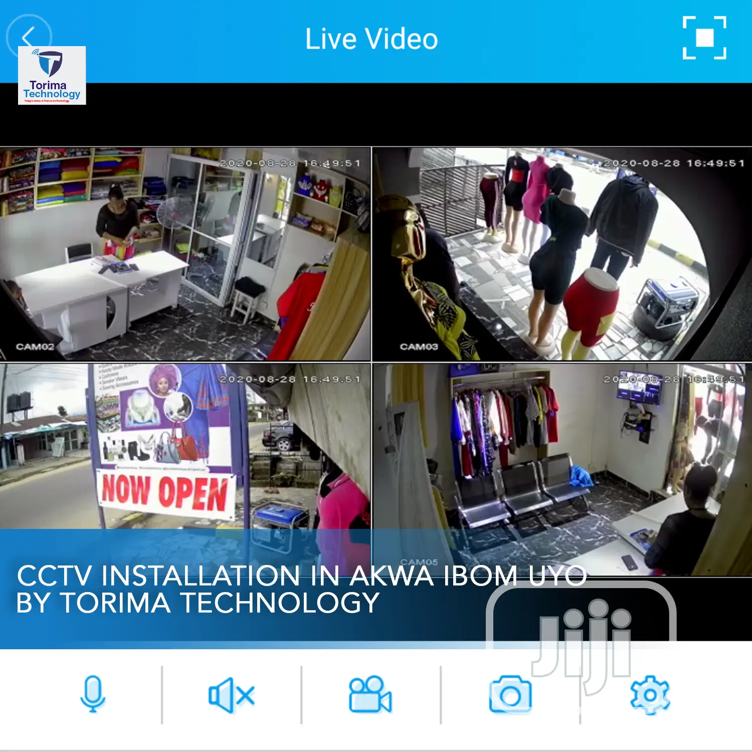 Surveillance Camera Installation