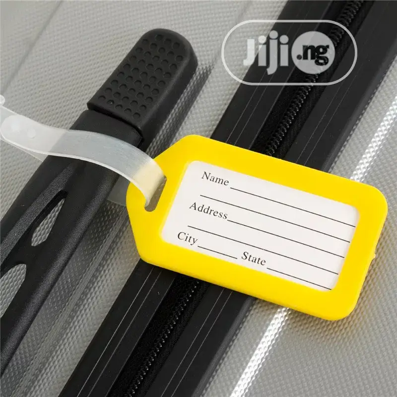 Luggage Tags Plastic Suitcase Id Address Holder Baggage 40p