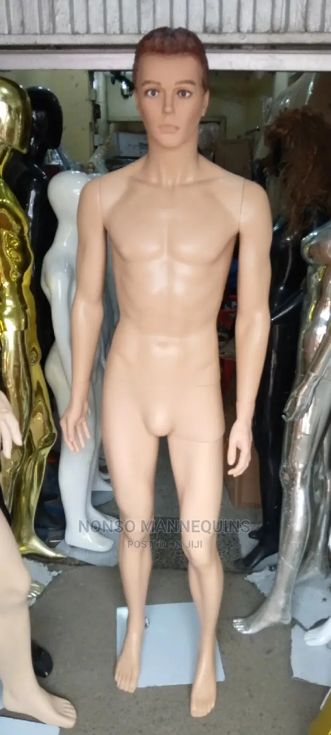 Handsome Plastic Male Full Body Mannequin