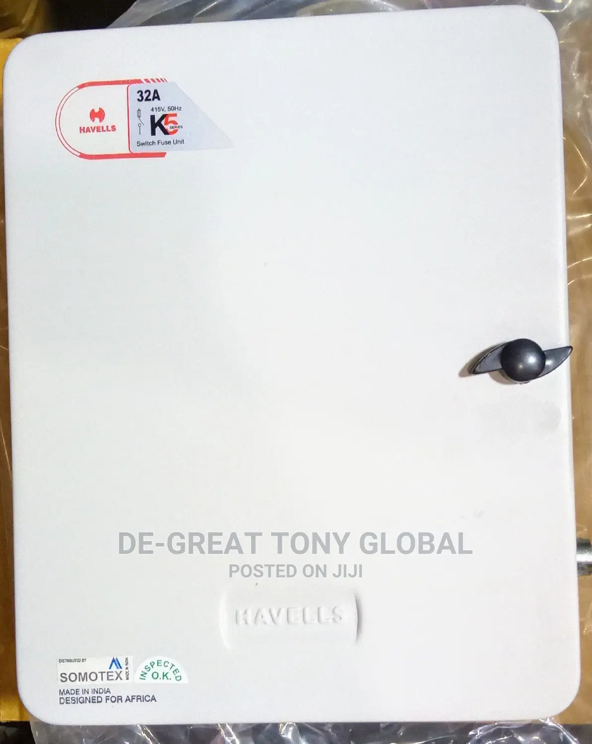 32amps Havell Gearswitch (Switch Fuse Unit)