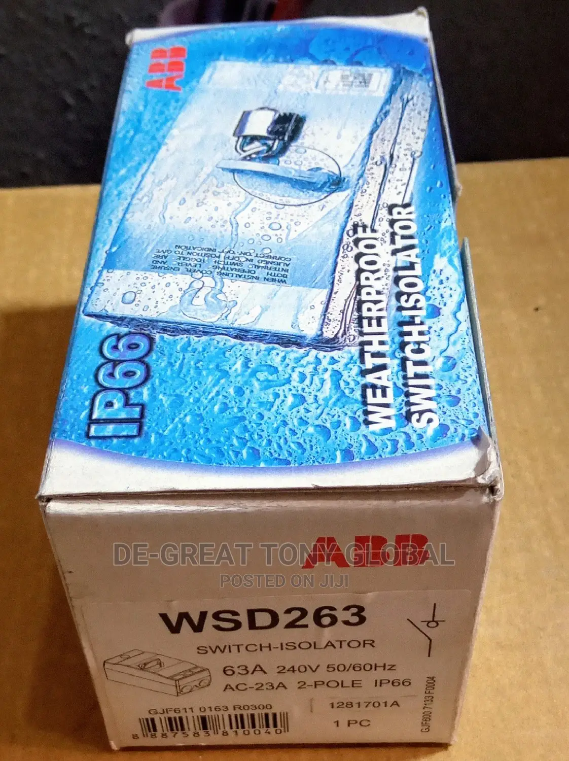 ABB Isolator Switch