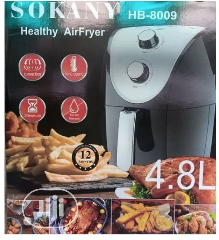 Sokany 4.8 Litre Electric Air Fryer