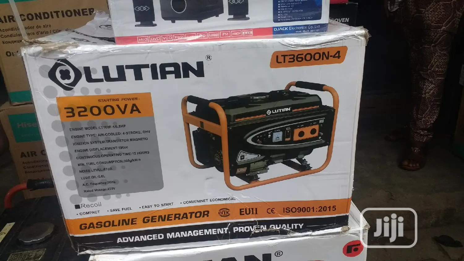 Lutian 3.6KVA Manual Start Copper Coil Generator (LT3600N-4)