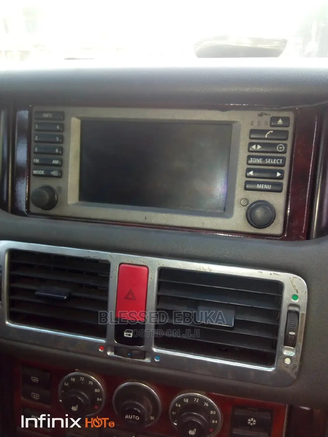 Range Rover Vogue 2003_2005 Radio Screen
