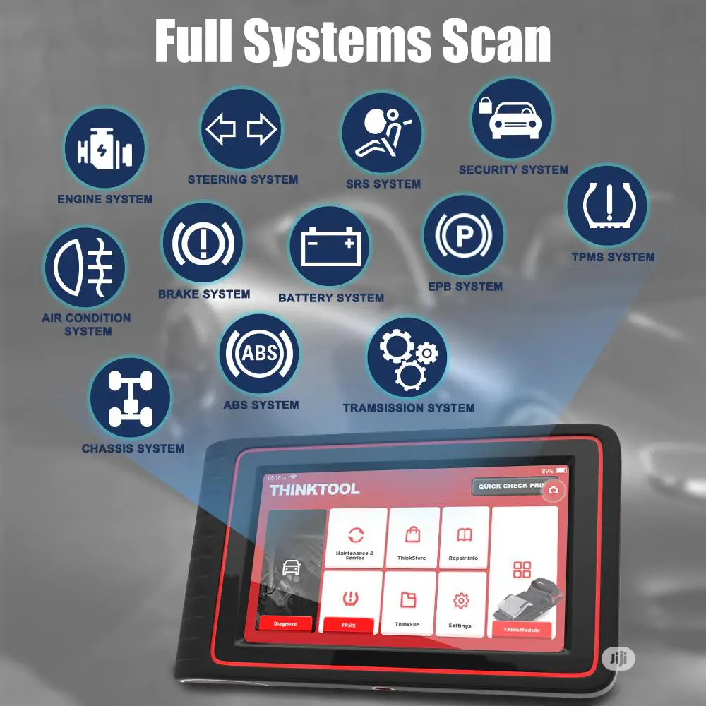 Launch THINKTOOL Full System Obd2 Scanner With Printer