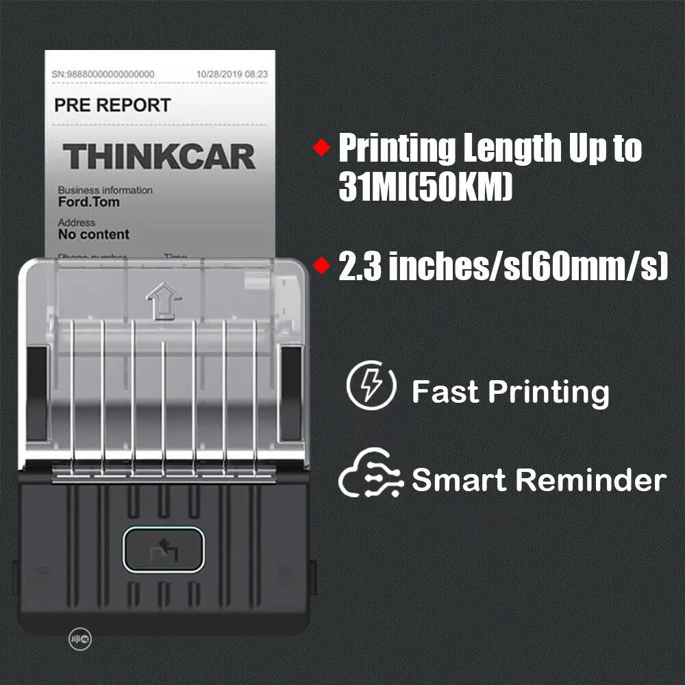 Launch THINKTOOL Full System Obd2 Scanner With Printer