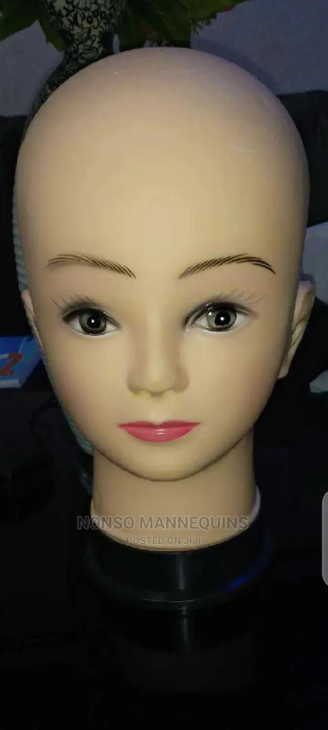 Bald Head Turban/Wig Mannequins