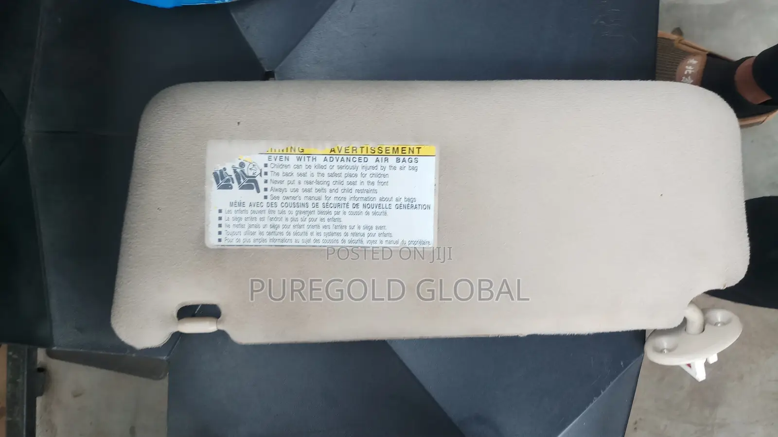 Sun Visor for Toyota Venza 2014 Model