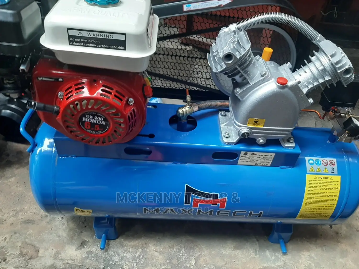 100 Litres Mechanical Air Compressor 6.5hp
