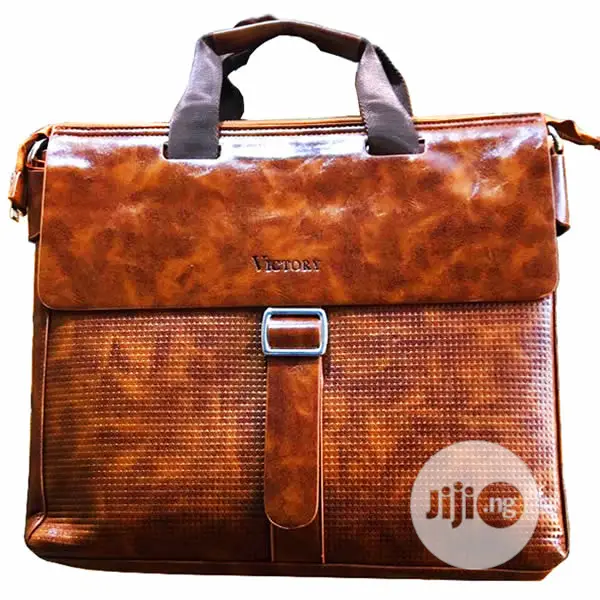 Leather Shoulder Laptop Bag