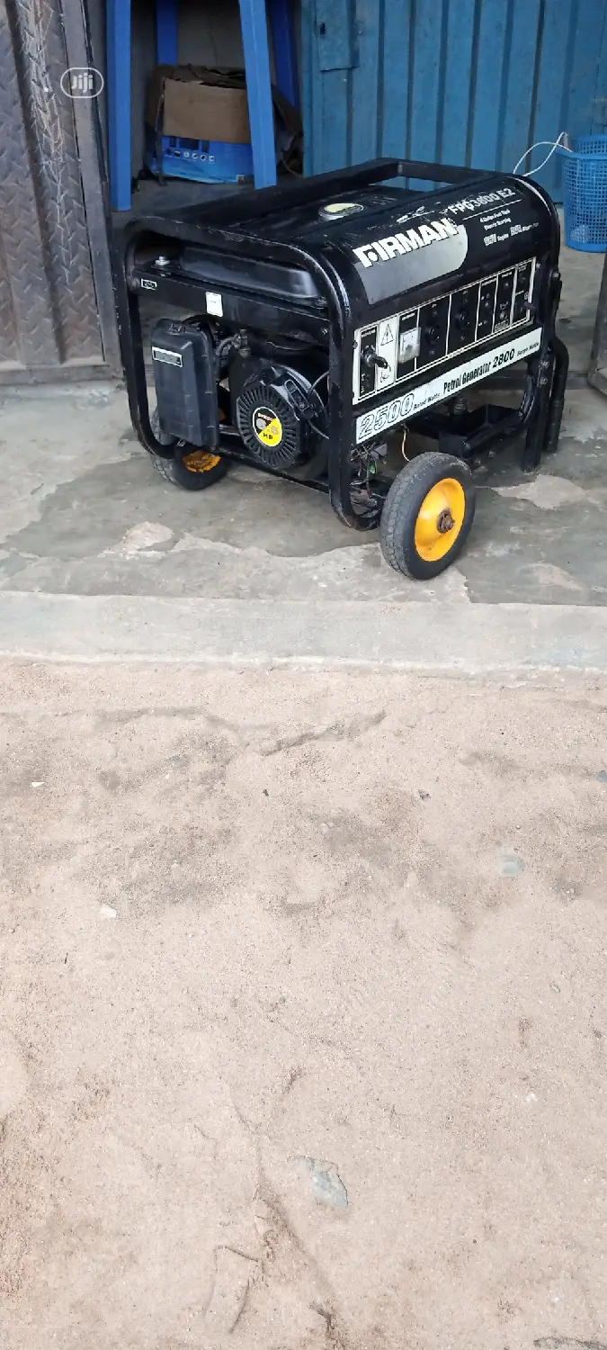 Fairly Used 3.1KVA SUMEC FIRMAN FPG3800 Generator + Receipt