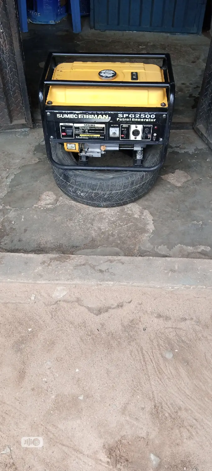 Fairly Used 2.5kva Sumec Firman Spg2500 Generator +D Receipt