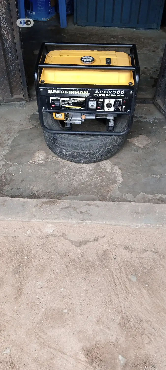 Fairly Used 2.5kva Sumec Firman Spg2500 Generator +D Receipt
