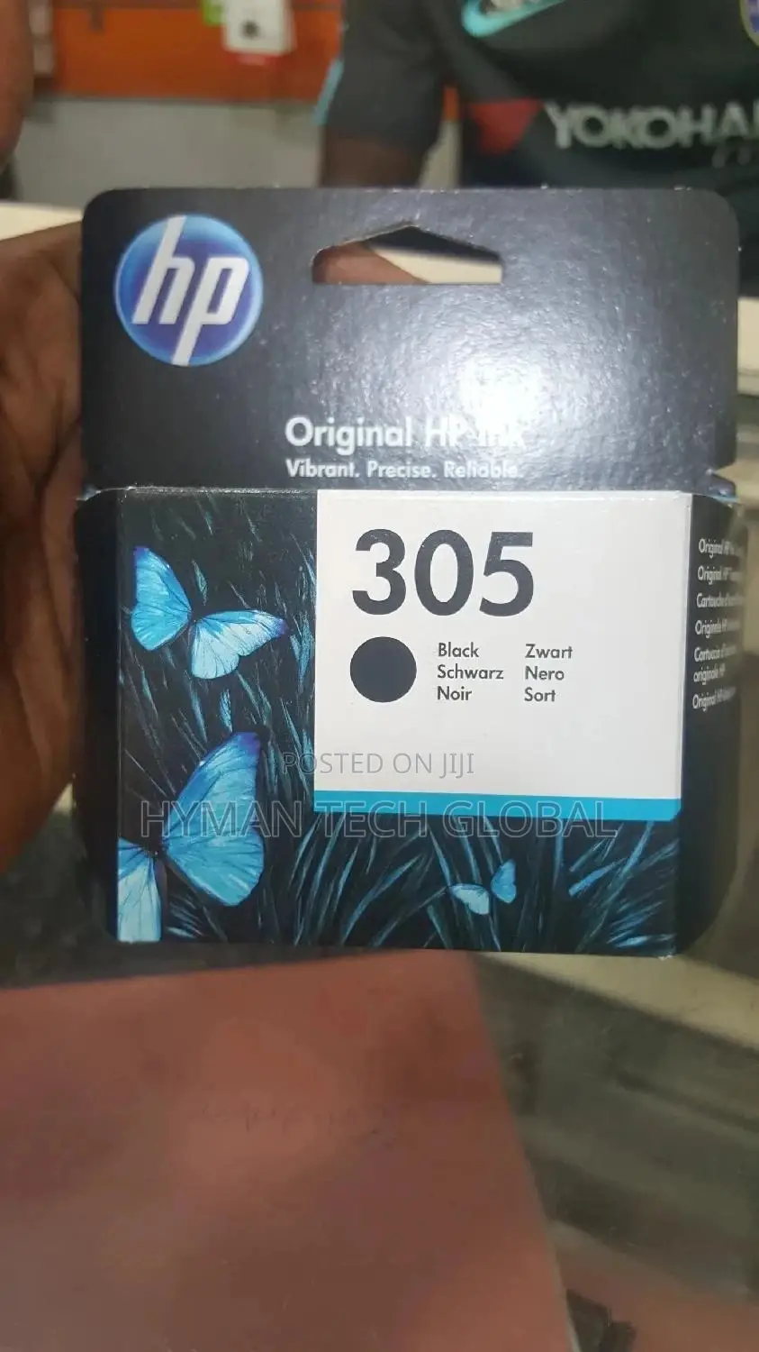 Genuine Black Tri-Colour HP 305 Ink Cartridge