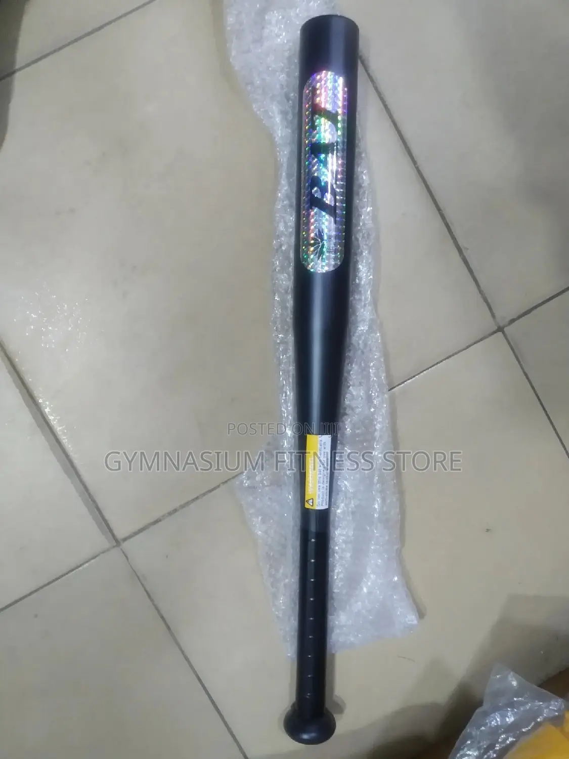 Quality Baseball Bat Black