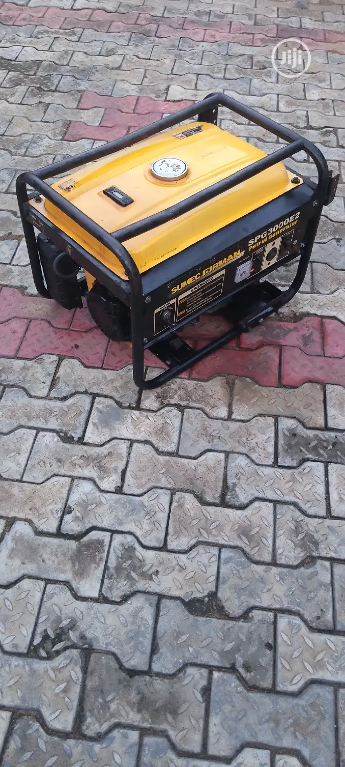 Fairly Used 2.8KVA SUMEC FIRMAN SPG3000E2 Gen + The Receipt