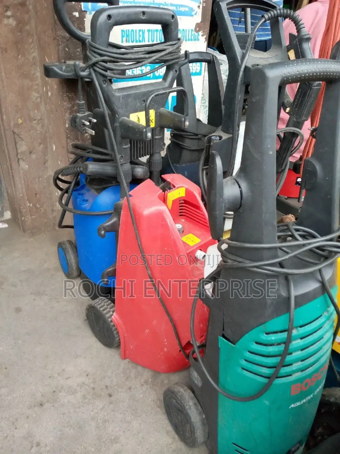 High Pressure Car Washer, Scrubber, Tiles Washer Car Wash