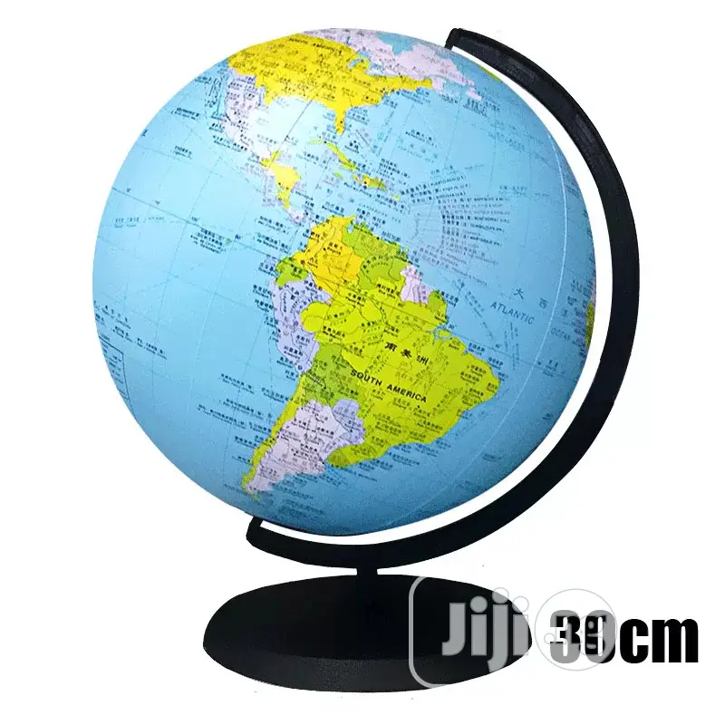 30cm Inflatable Globe Map Ball Geography Learning Educationa